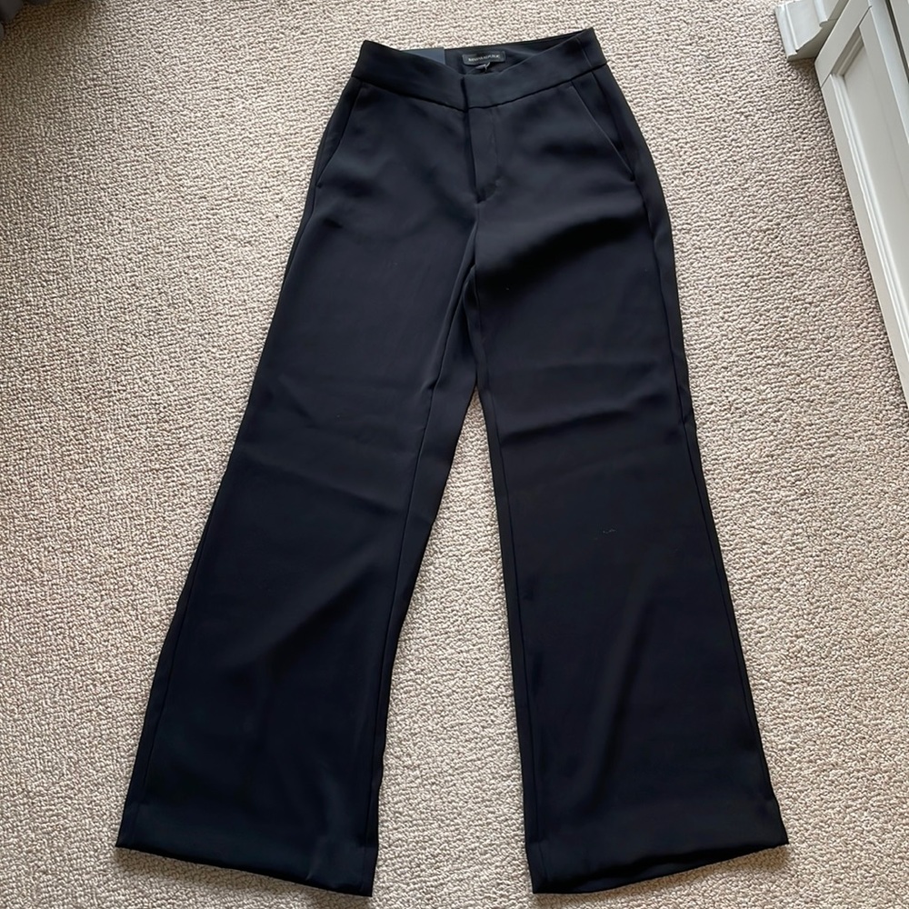 Banana Republic high waisted wide leg trousers